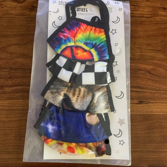 NWT Stars & Dreamers Children’s Masks 5-Pack - Picture 3 of 3